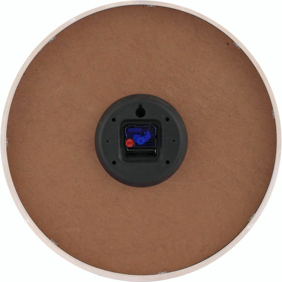 Väggklocka Nextime Vit Brun 50 cm - 2