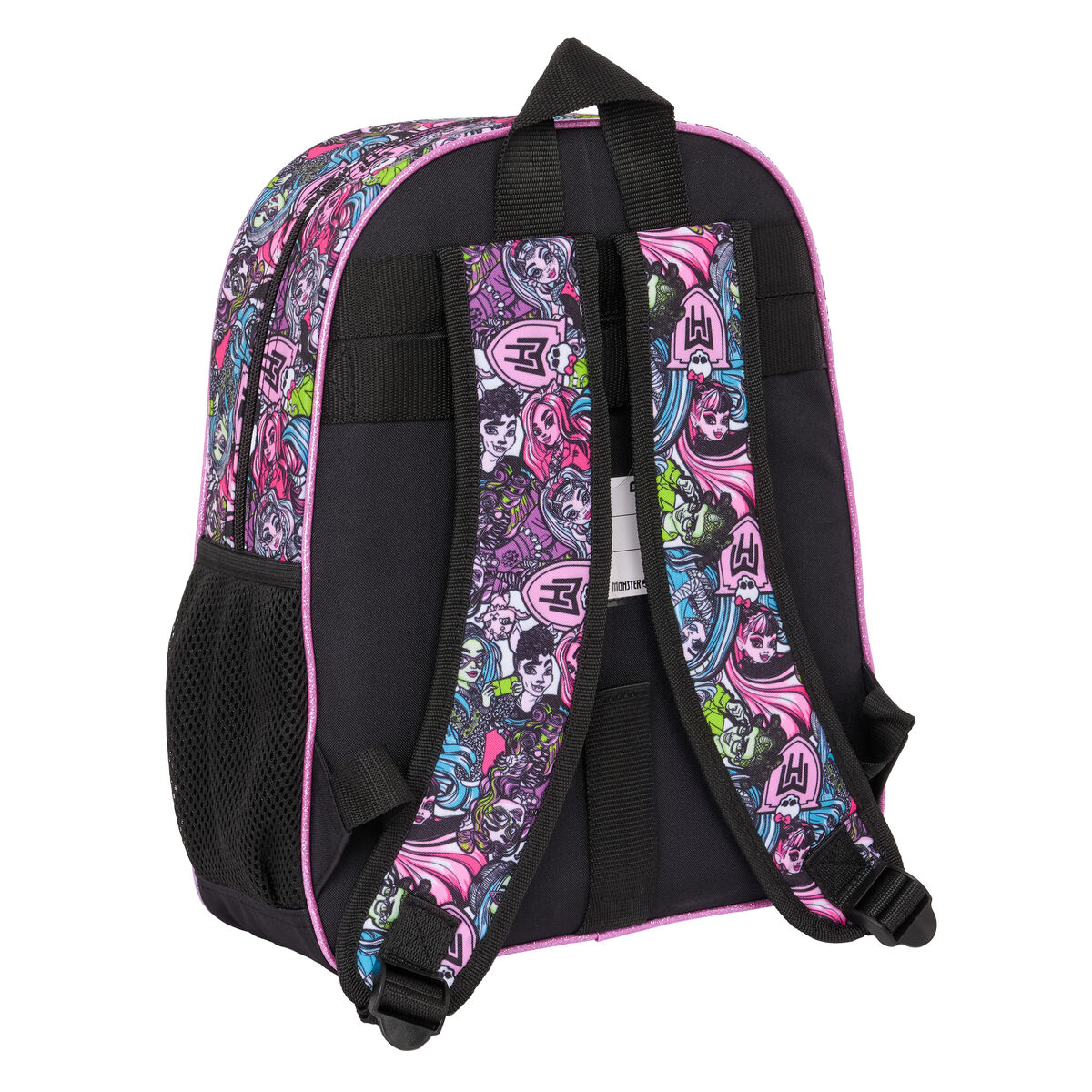 Skolryggsäck Monster High Drama Multicolour 28 x 34 x 10 cm - 3