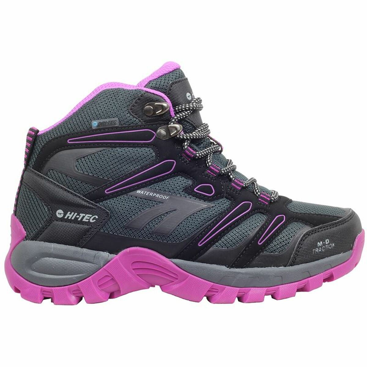 Vandring stövlar Hi-Tec Muflon Mid Wp Mujer Svart - 3