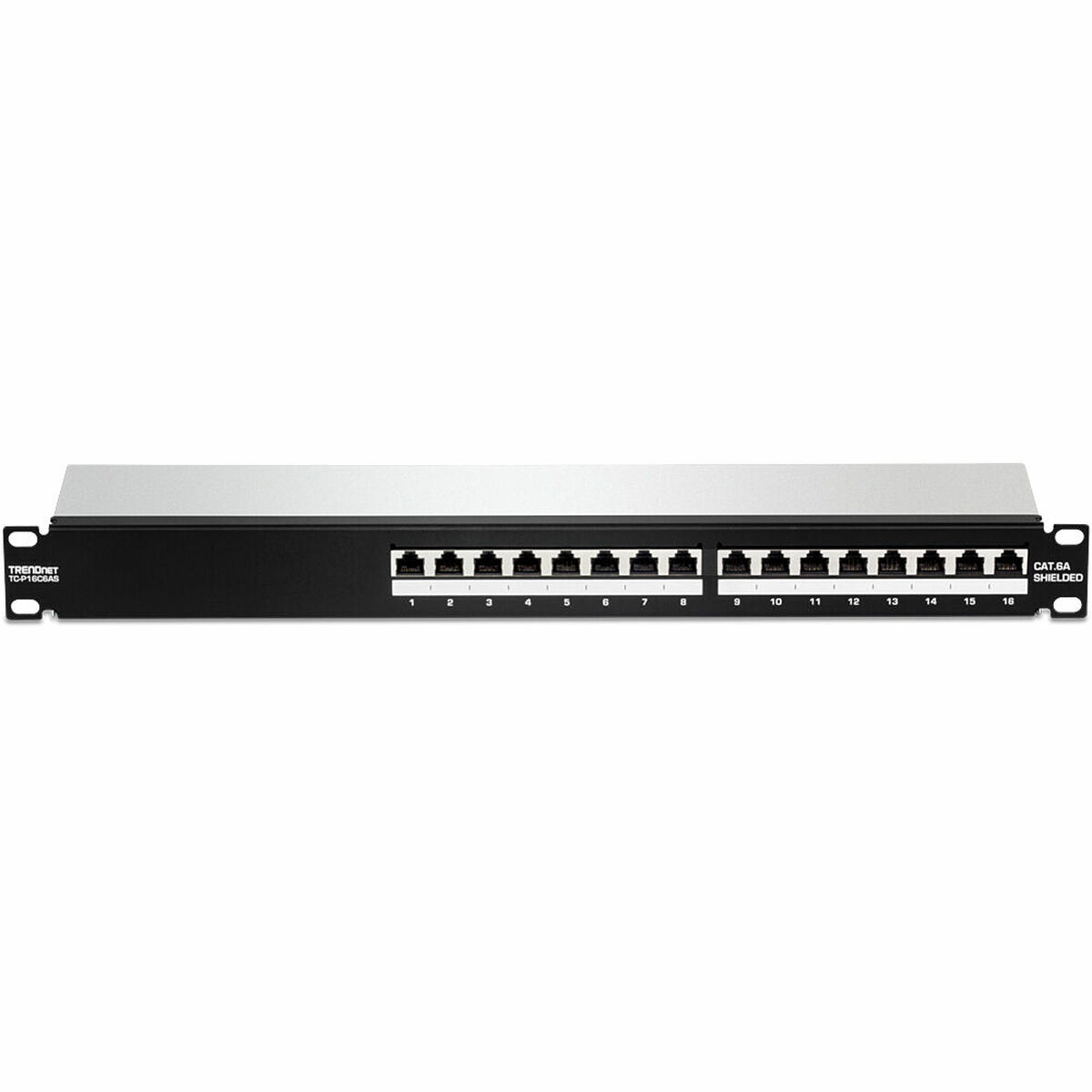 Patchpanel 16 UTP Portar Kategori 6 Trendnet TC-P16C6AS - 4