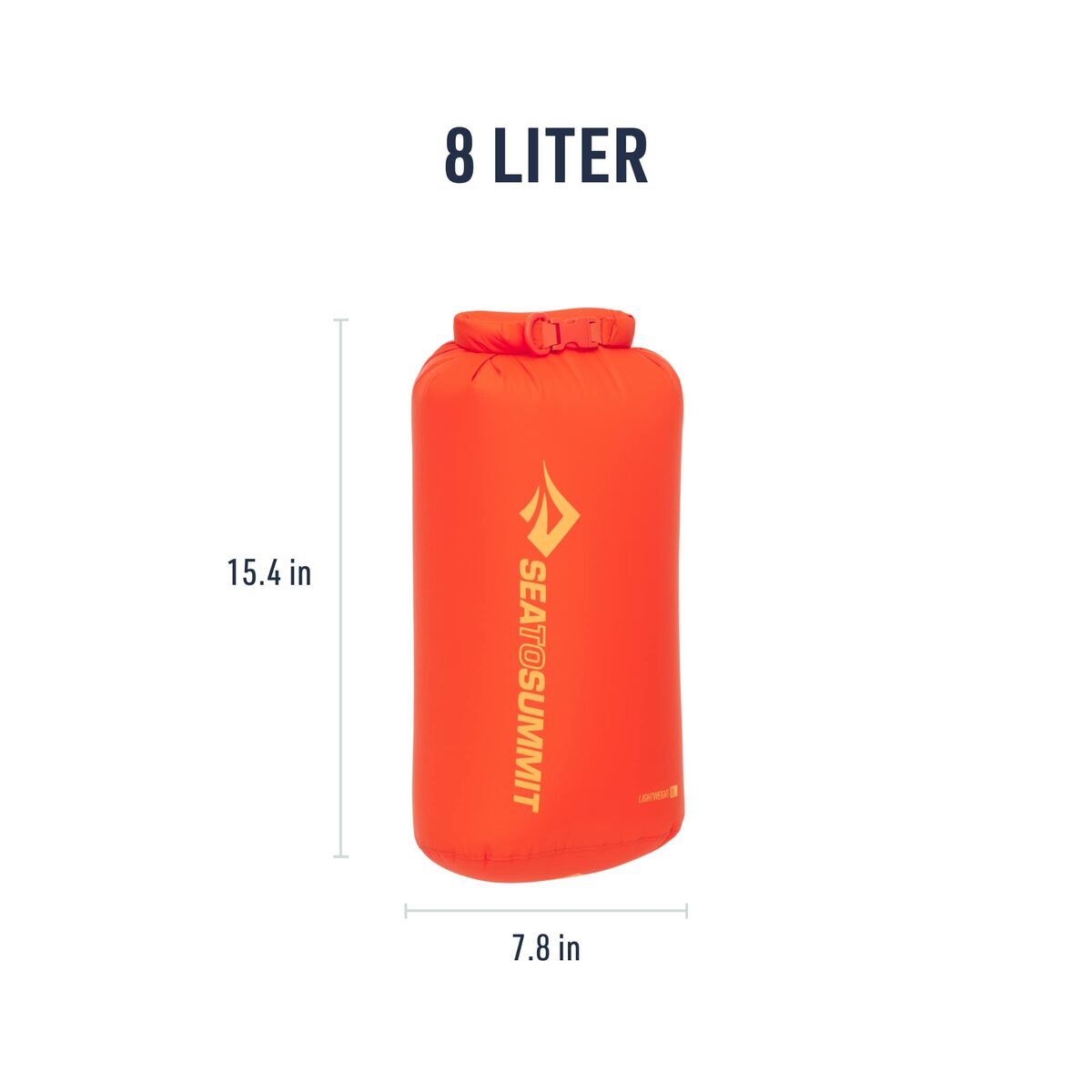 Vattentät sporttorrväska Sea to Summit Lightweight Orange 8 L - 2
