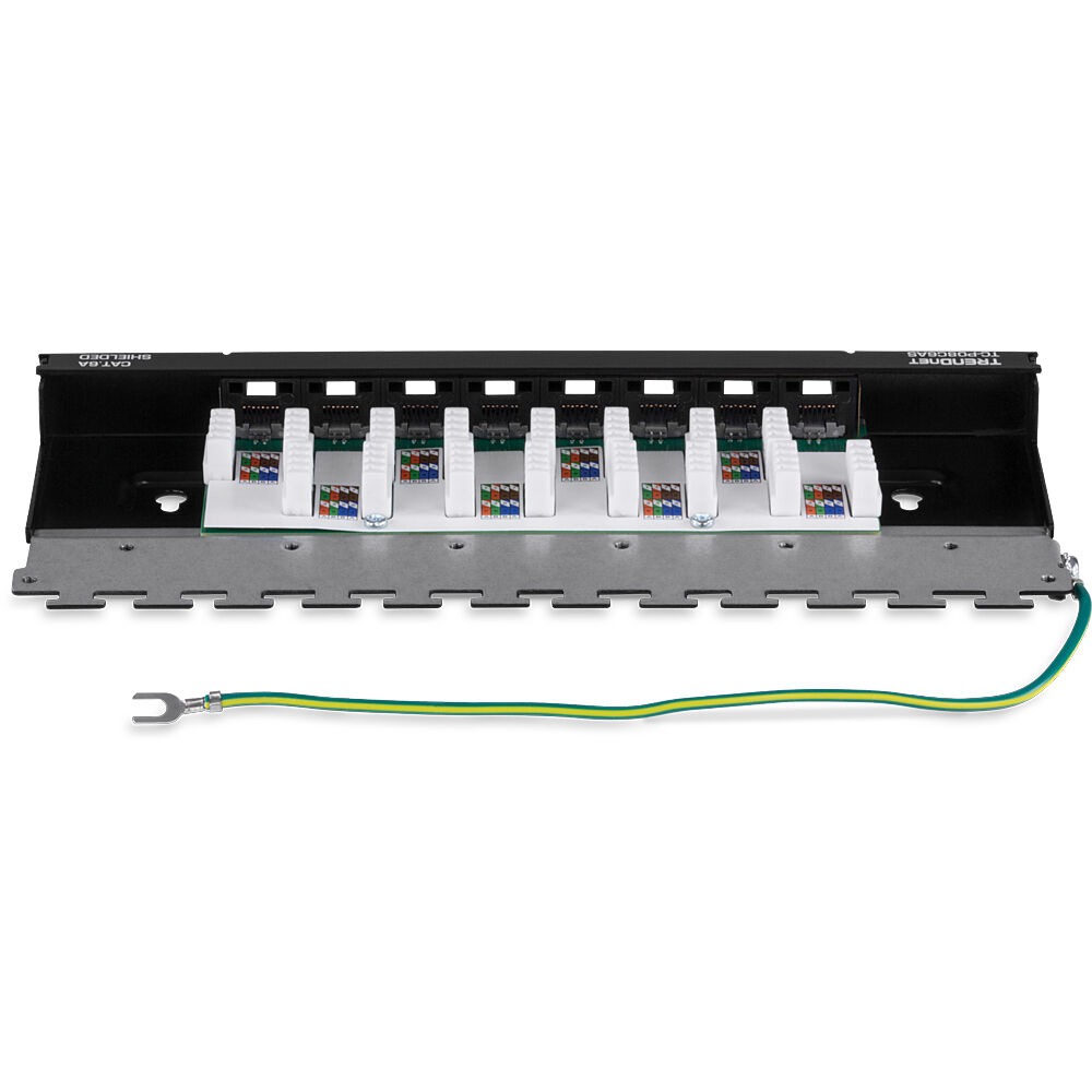 Patchpanel 8 UTP Portar Kategori 6 Trendnet TC-P08C6AS - 3