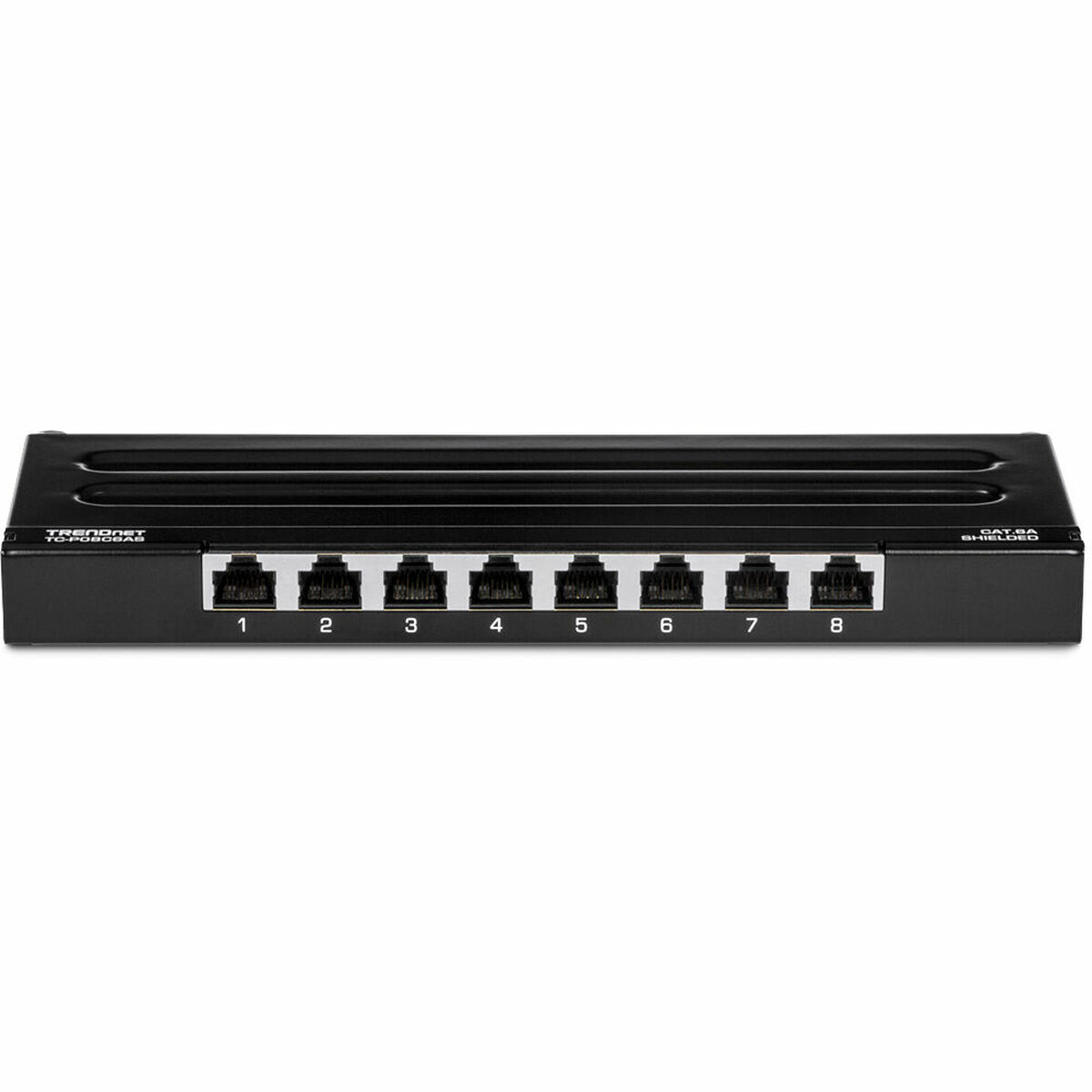 Patchpanel 8 UTP Portar Kategori 6 Trendnet TC-P08C6AS - 8
