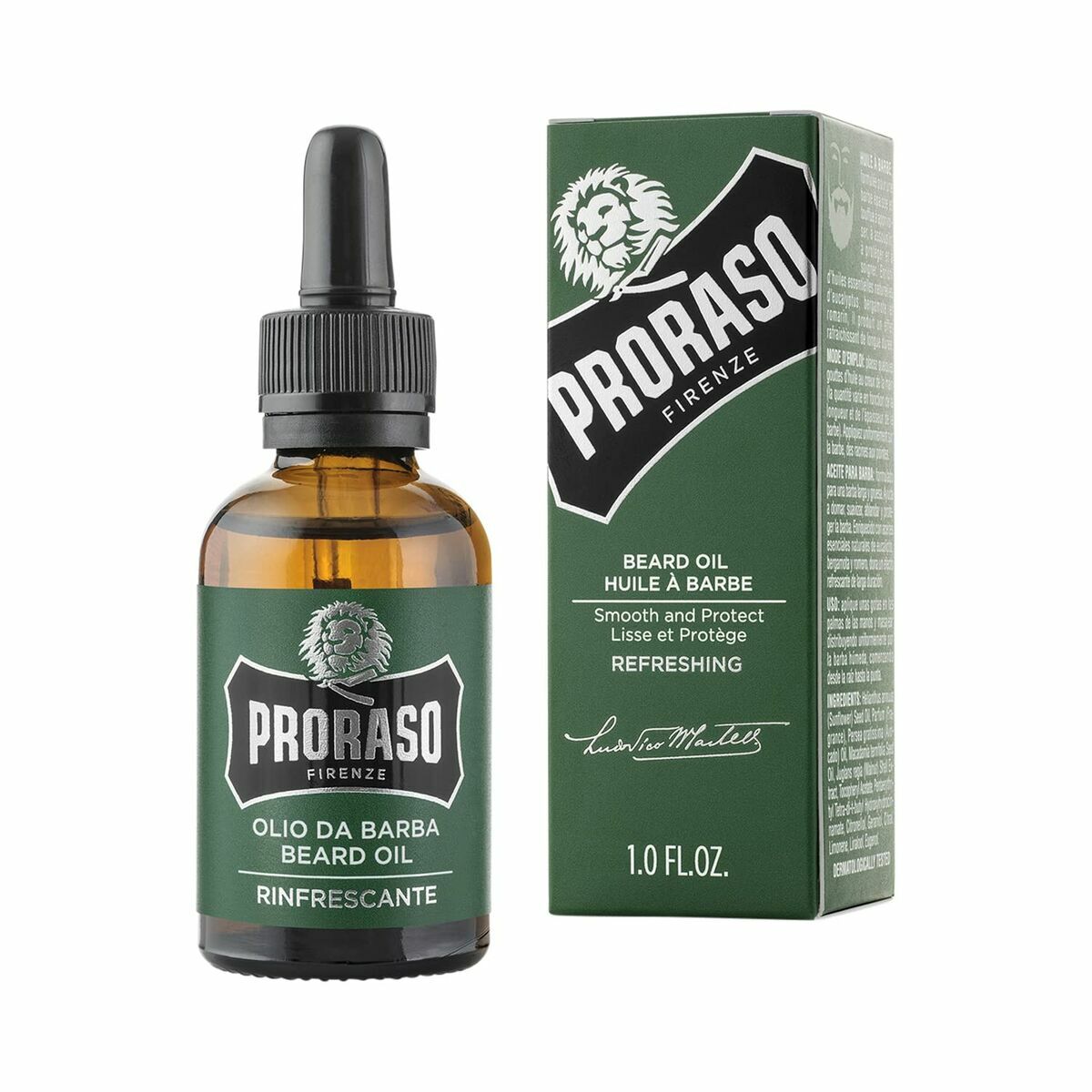 Skäggvårdskit Proraso Línea Refrescante 3 Delar - 3