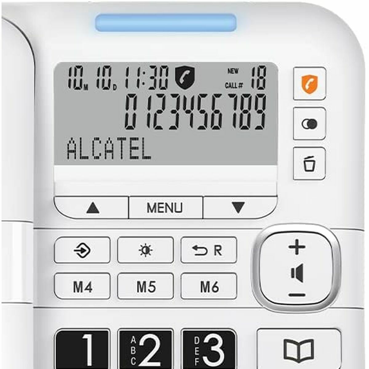 Markkabeltelefon Alcatel Vit - 2
