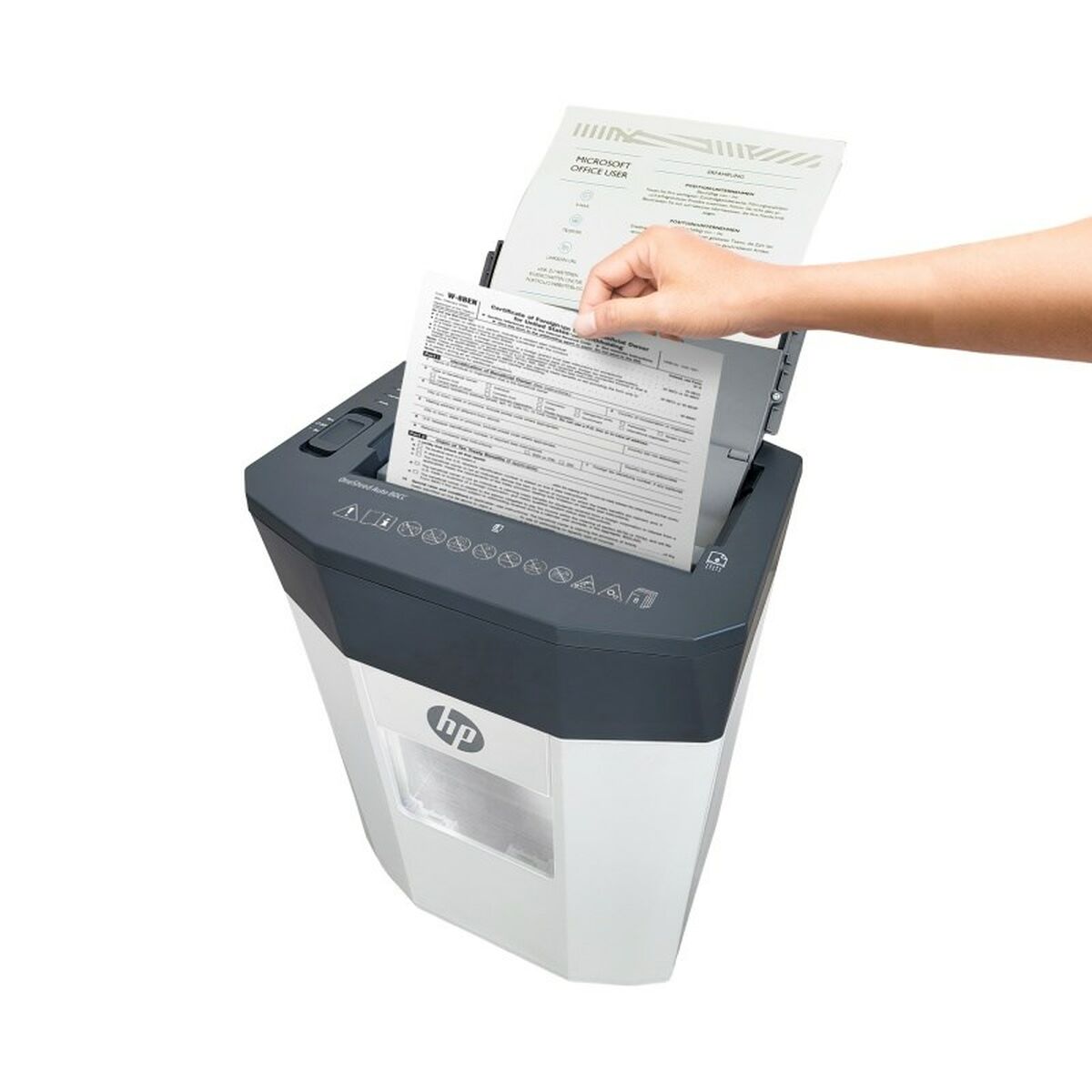 Dokumentförstörare HP ONESHRED Auto 15 L 80 Blad - 7