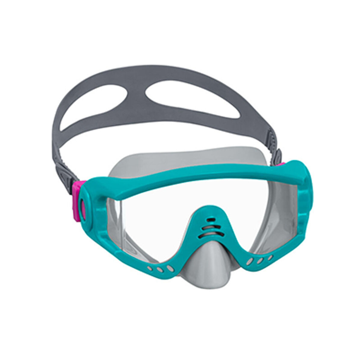Bestway Junior Dykmask med anatomisk rem Blandade färger +7 år Strand och Pool 22039 - 4
