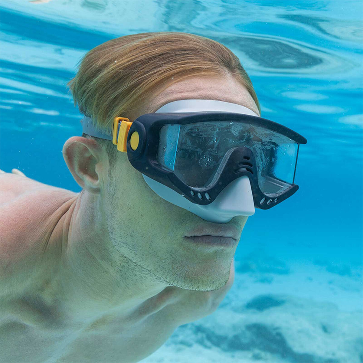 Bestway Junior Dykmask med anatomisk rem Blandade färger +7 år Strand och Pool 22039 - 7