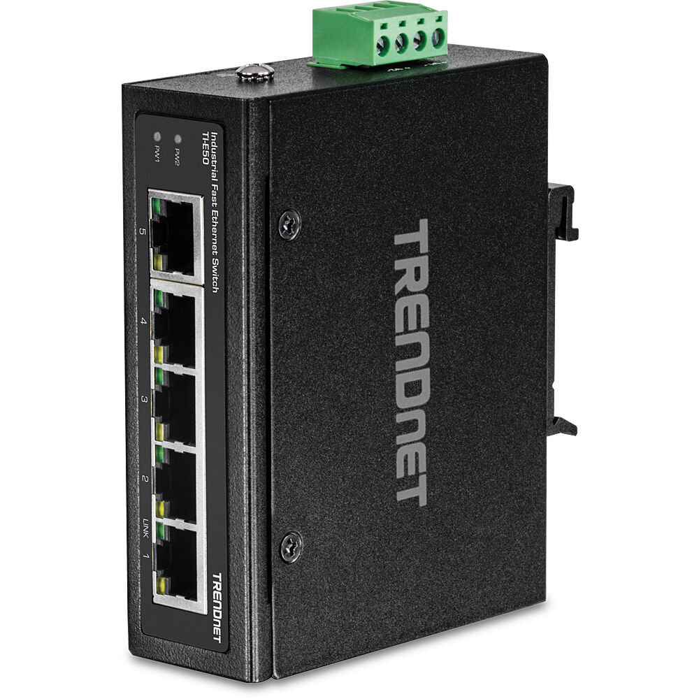 Switch Trendnet TI-E50 RJ-45 x 5 Svart - 5