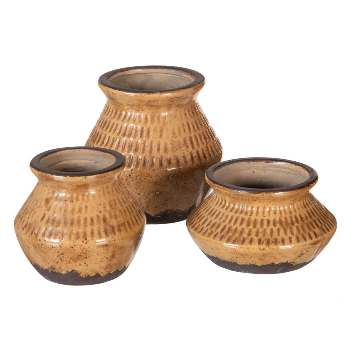 Vas Brun Keramik 13 x 13 x 11,5 cm - 2