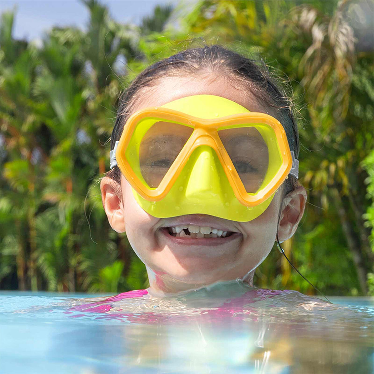 Bestway Dykmask för Juniorer med Anatomiskt Band, Blandade Färger +7 år Strand och Pool 22040 - 7