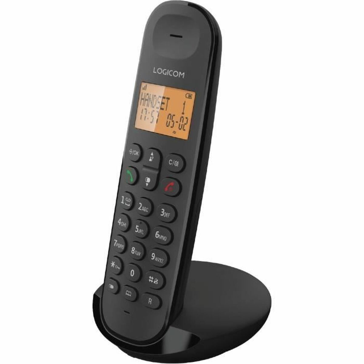 Trådlös Telefon Logicom ILOA 150 SOLO Grå