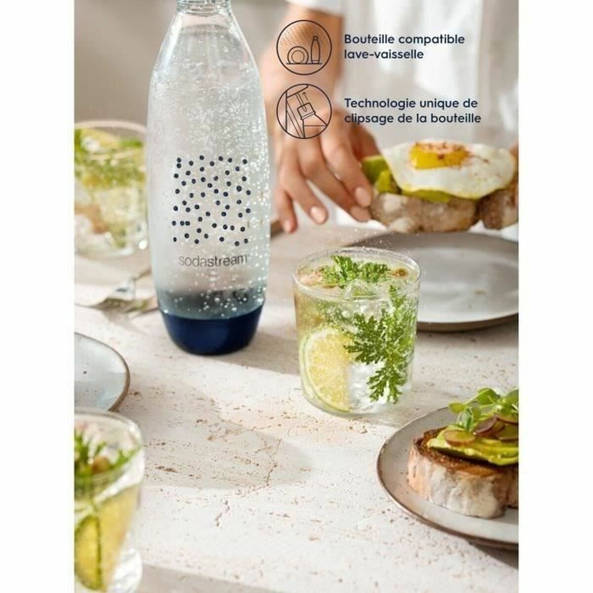 Flaska sodastream 1L Fuse 1 L - 3