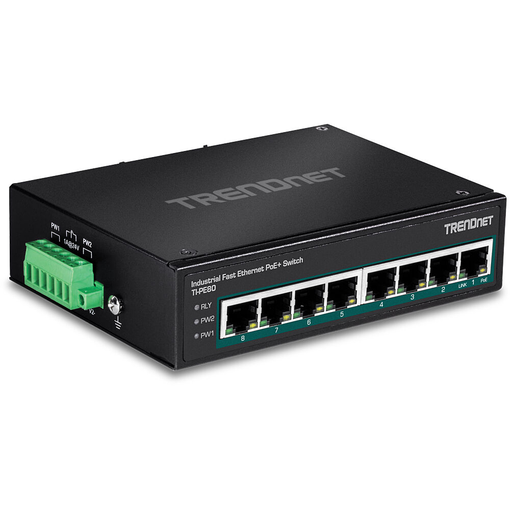 Switch Trendnet TI-PE80 1.6 Gbps - 2