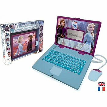Bärbar dator Lexibook Frozen FR-EN Interaktiv leksak