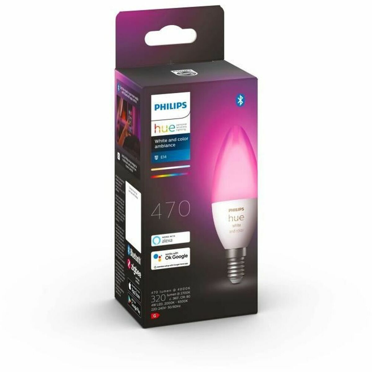 LED-lampa Philips 929002294204 Vit G 5,5 W E14 470 lm (6500 K) - 3
