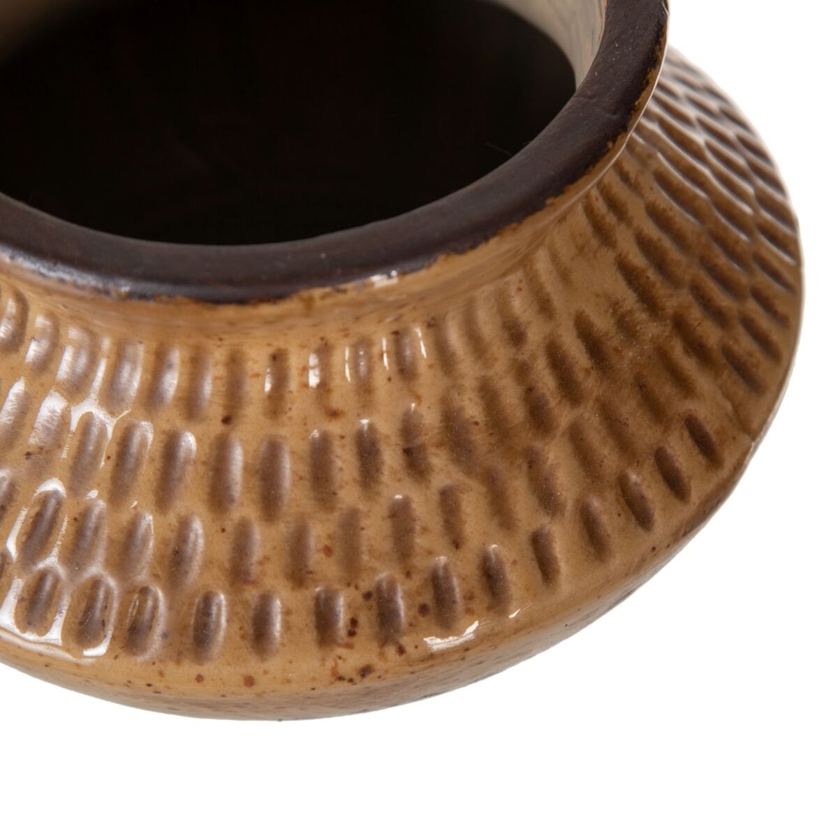 Vas Brun Keramik 15 x 15 x 9 cm - 3