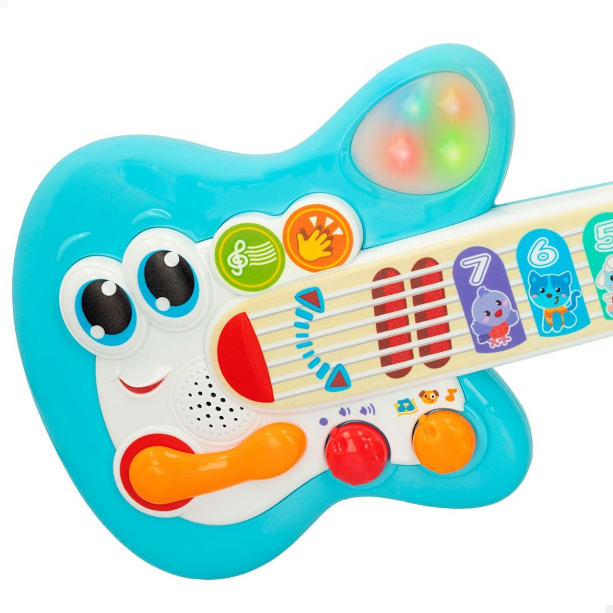 Gitarr för barn Winfun Blå 17 x 38 x 5 cm (2 antal) - 7