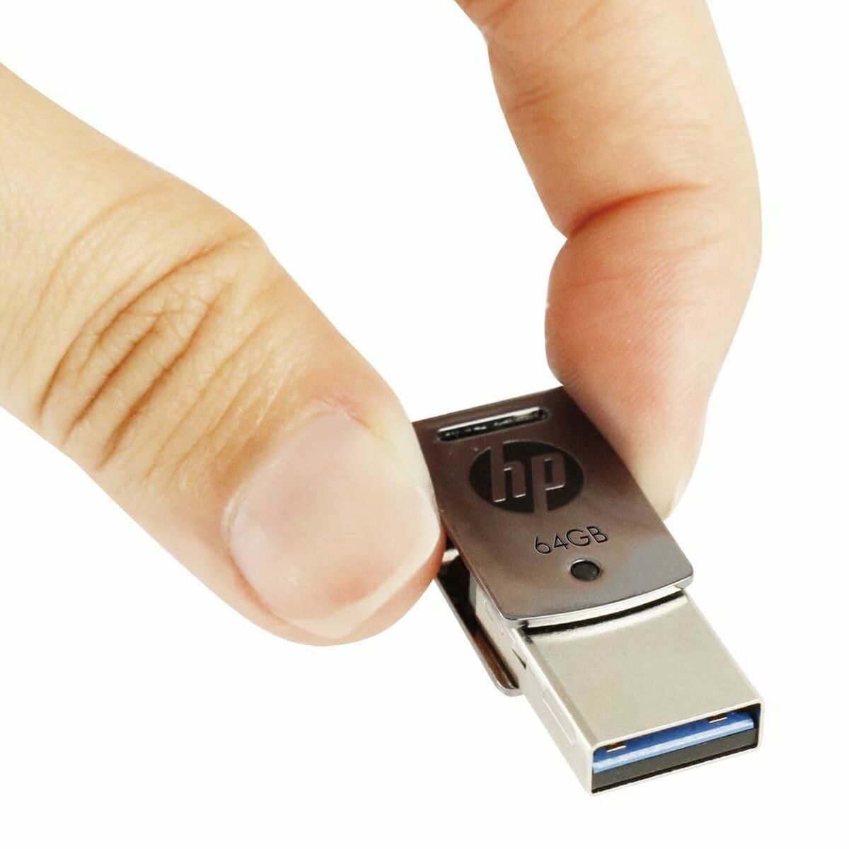USB-minne HP HPFD5000M-64 Stål 64 GB - 4