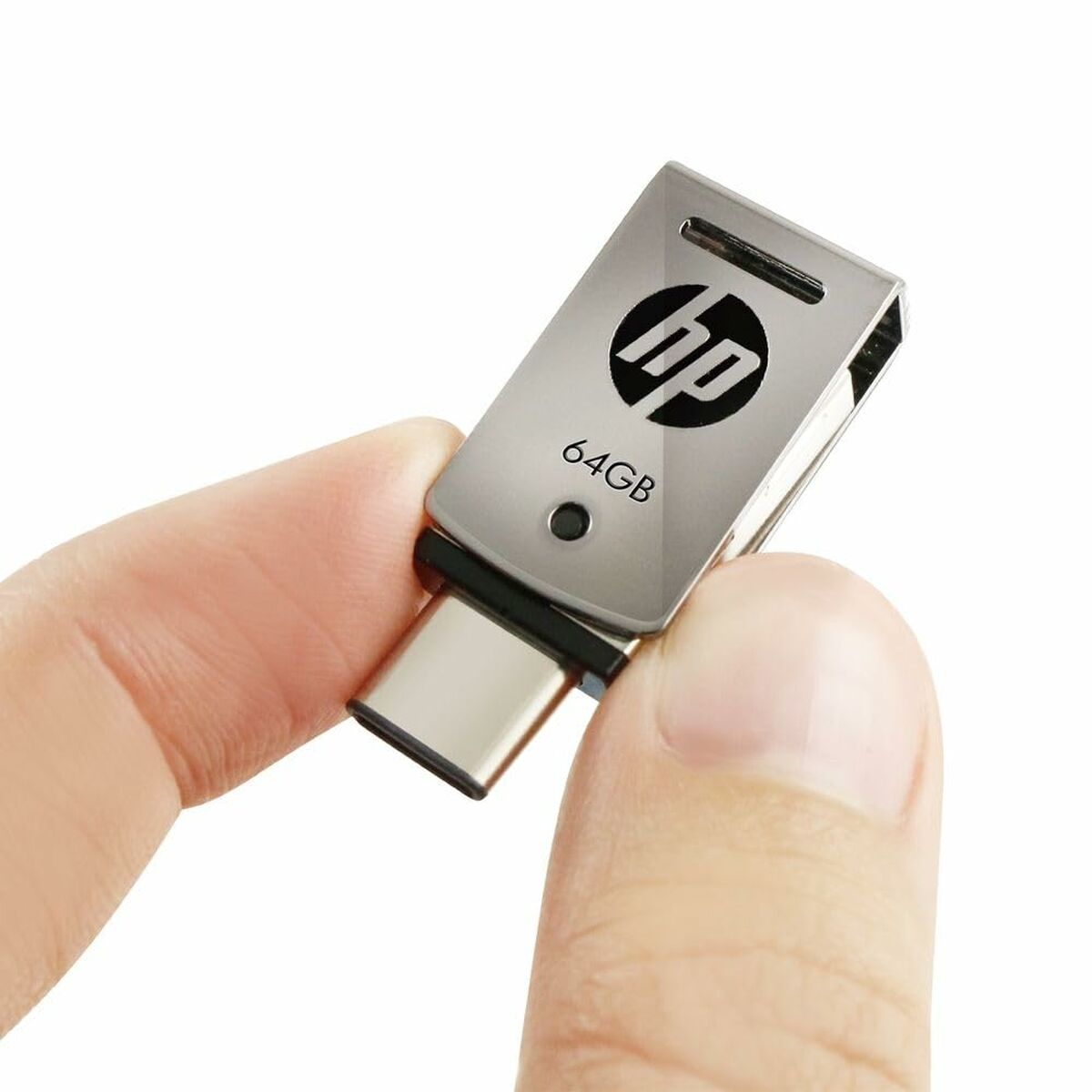 USB-minne HP HPFD5000M-64 Stål 64 GB - 3
