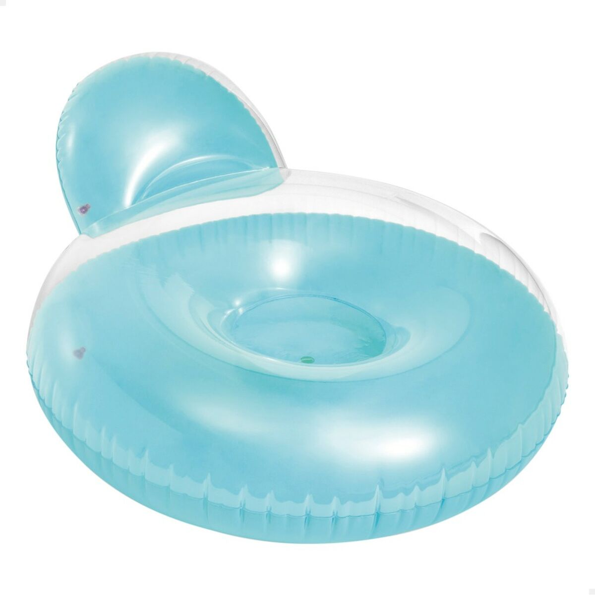 Uppblåsbar stol för pool Intex Rund 137 x 122 cm - 14