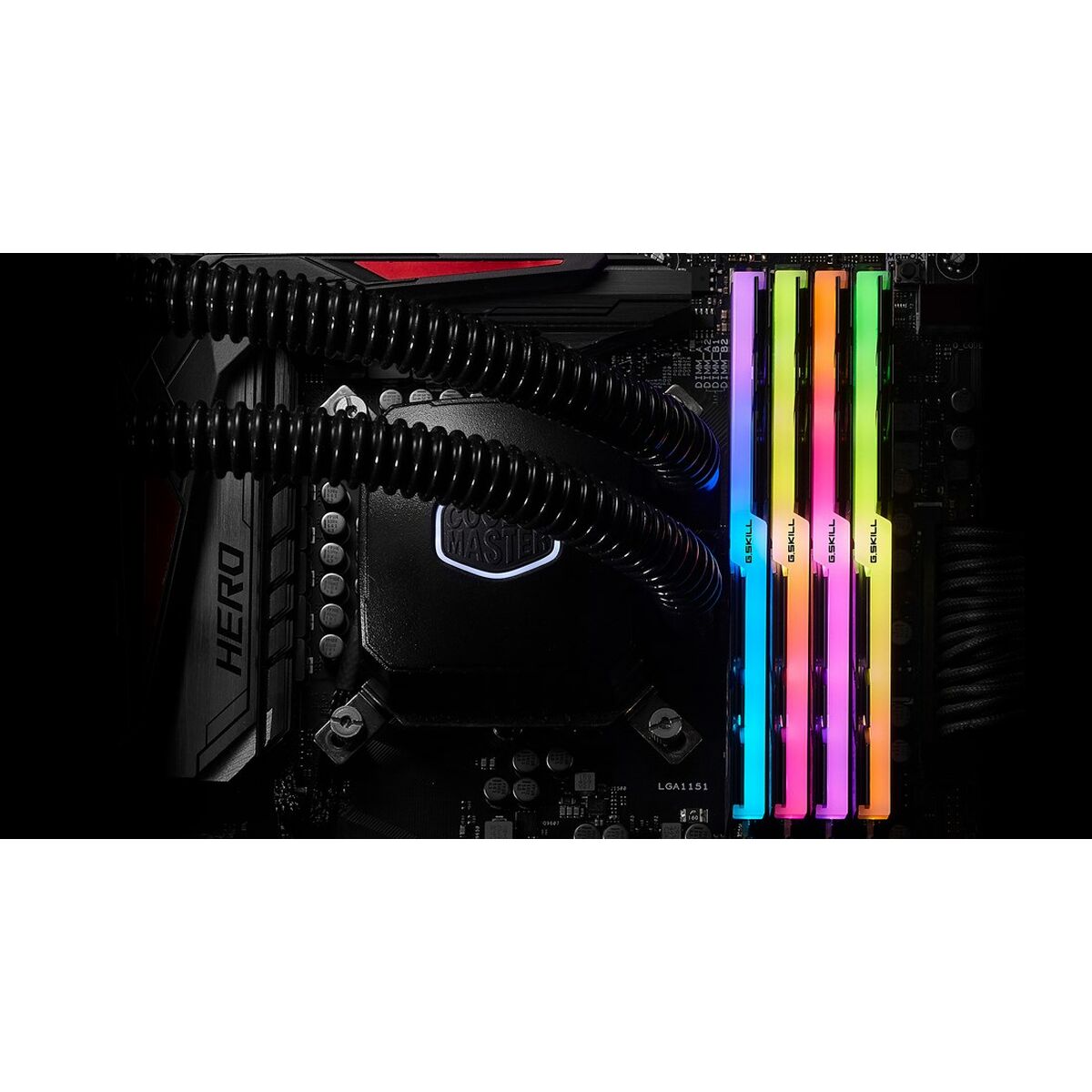 RAM-minne GSKILL F4-3200C16Q-128GTZR DDR4 128 GB CL16 - 2