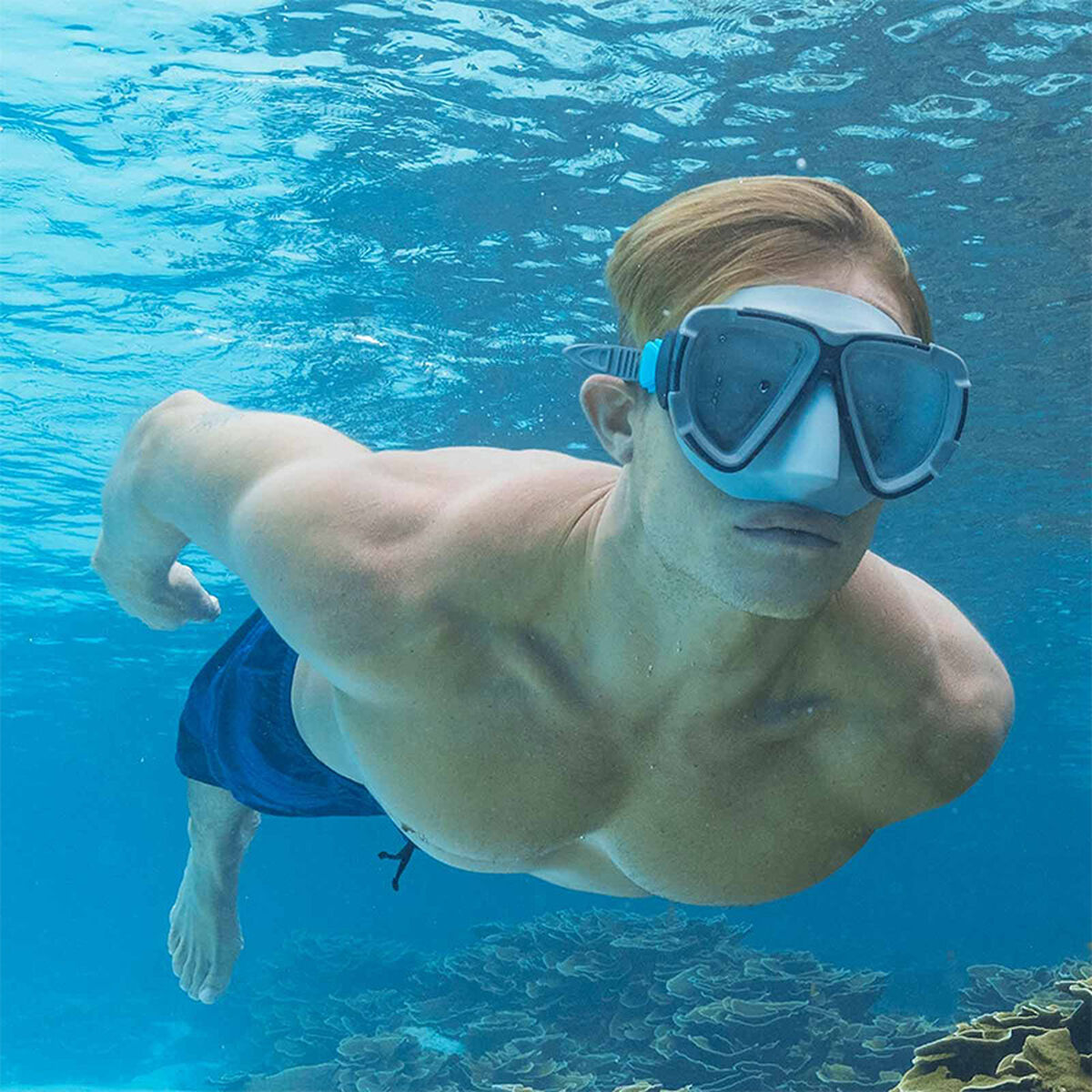 Bestway Barn Dykmask Med Anatomisk Rem Blandade Färger +3 År Strand och Pool 22048 - 7