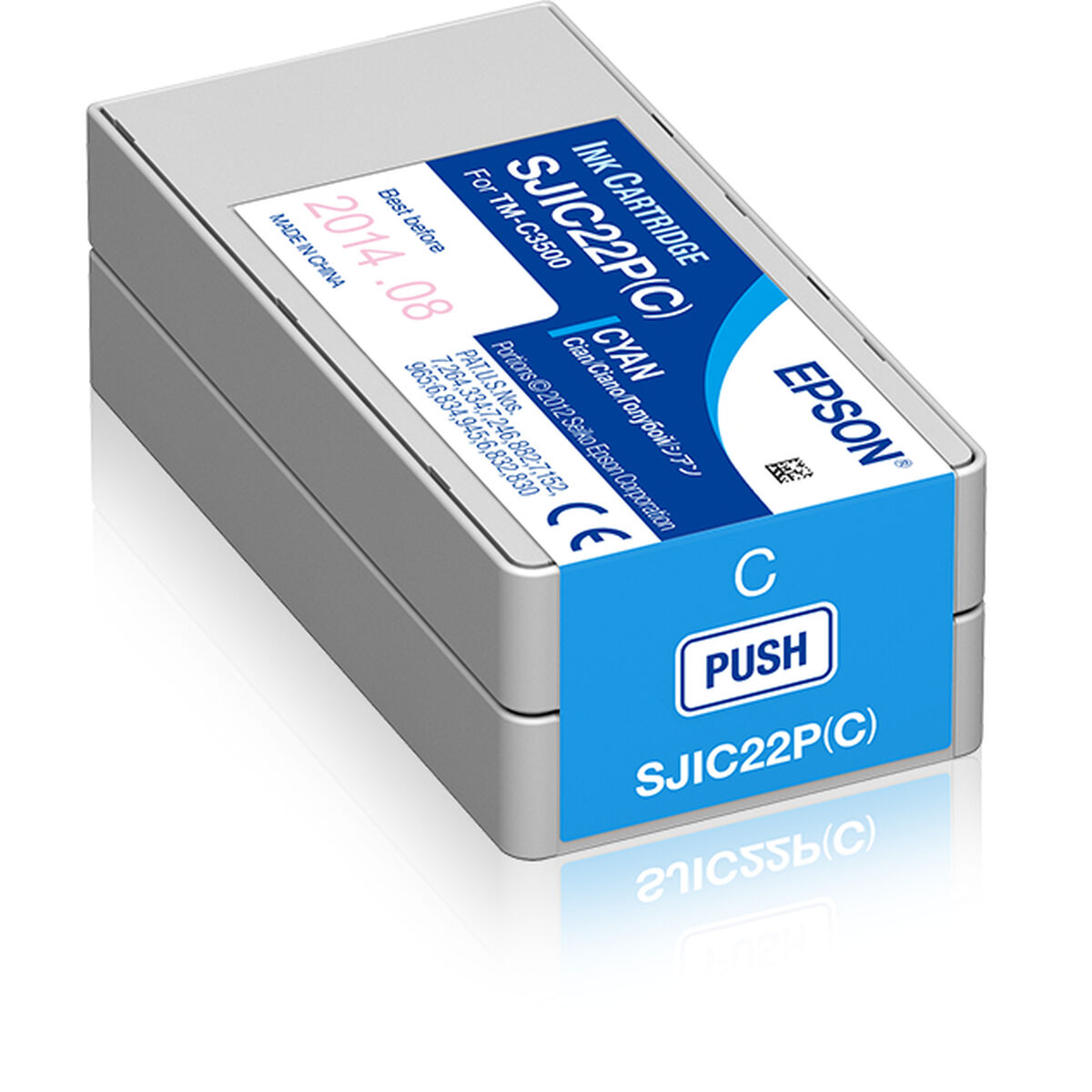 Original Bläckpatron Epson SJIC22P Turkos