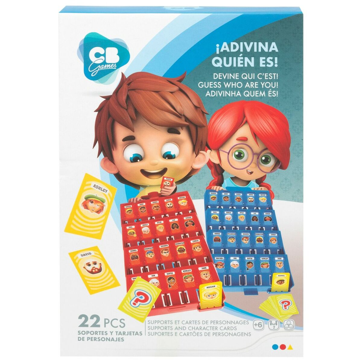 Sällskapsspel Colorbaby (12 antal) - 2