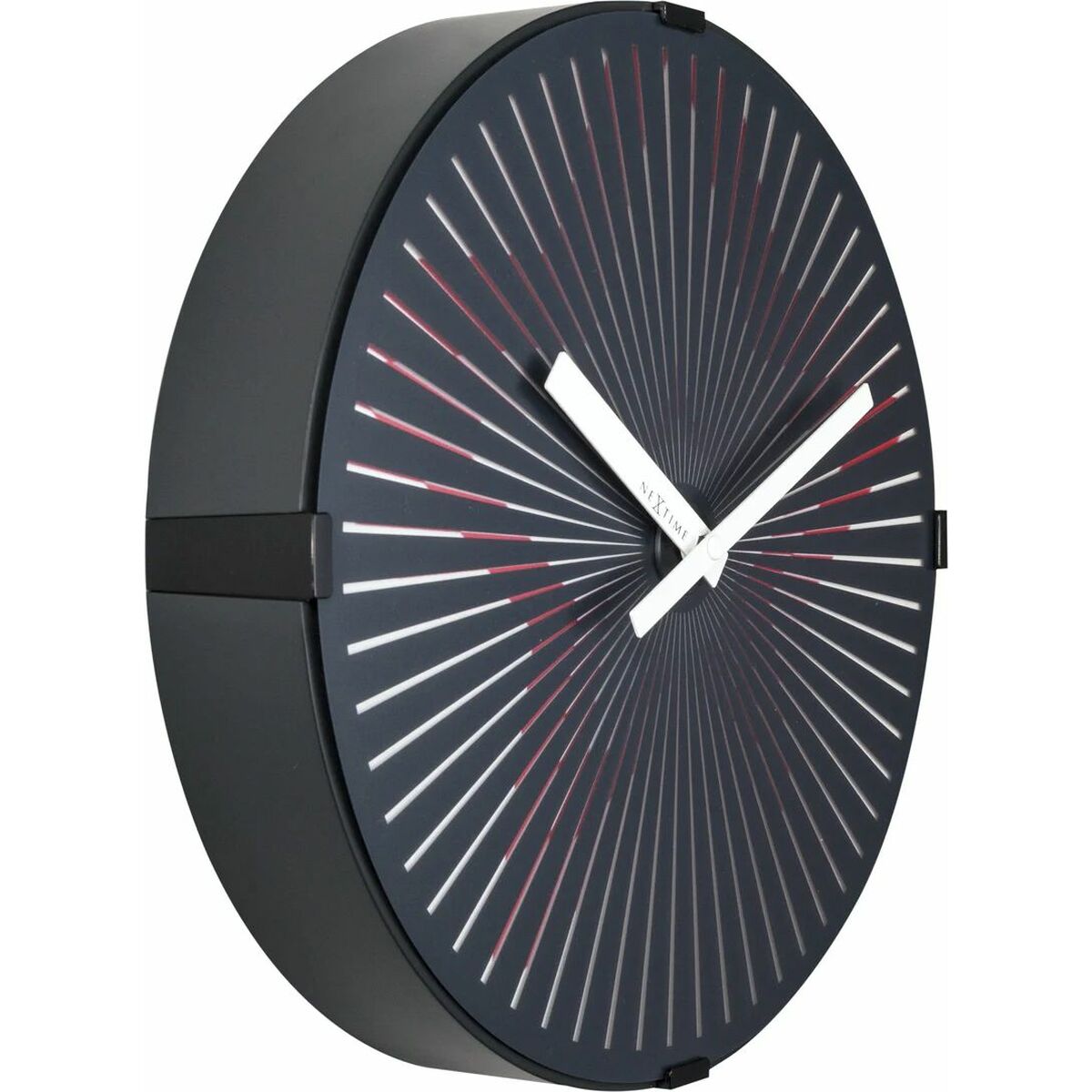 Väggklocka Nextime Svart 30 cm - 3