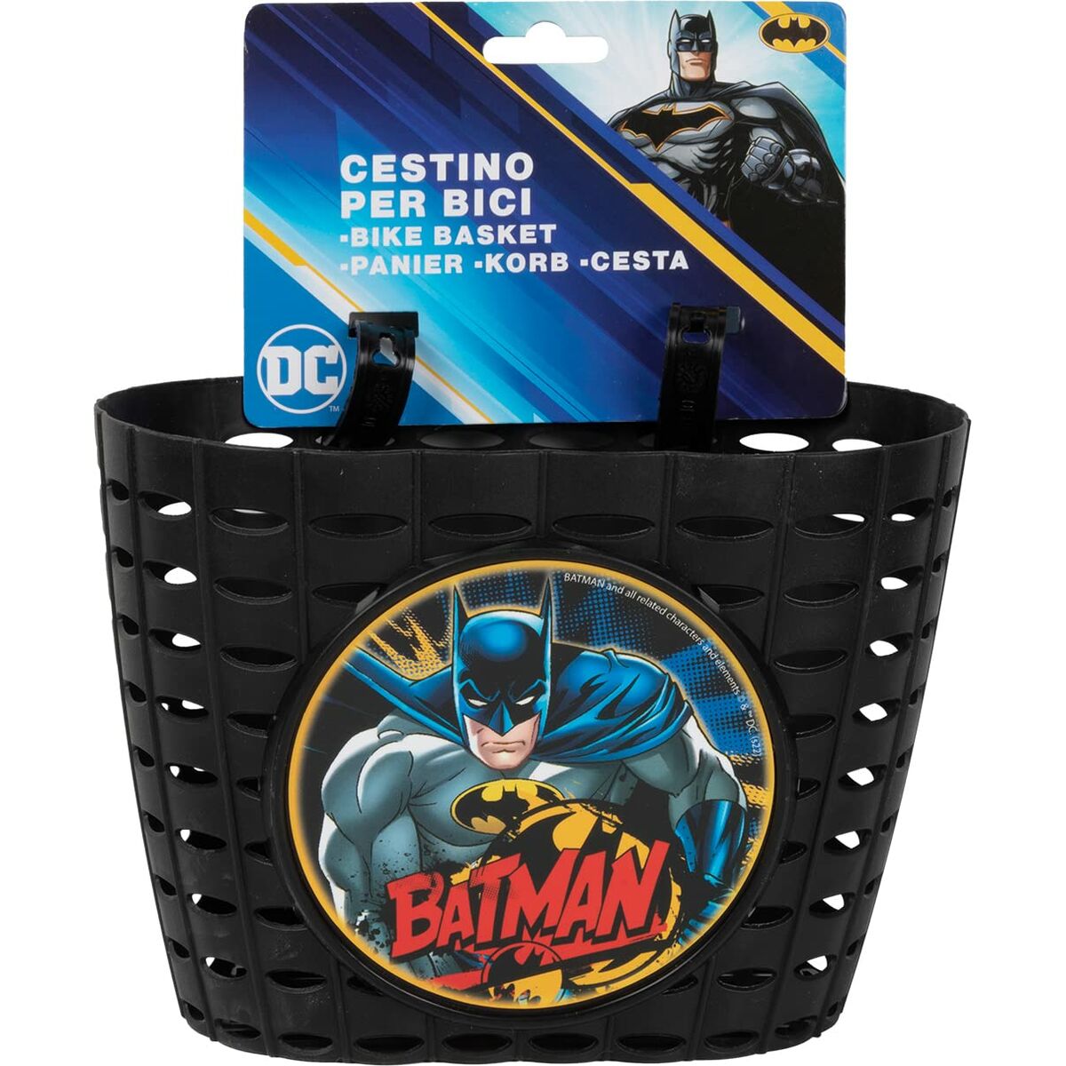 Cykelkorg för barn Batman CZ10961 Svart/Gul - 3