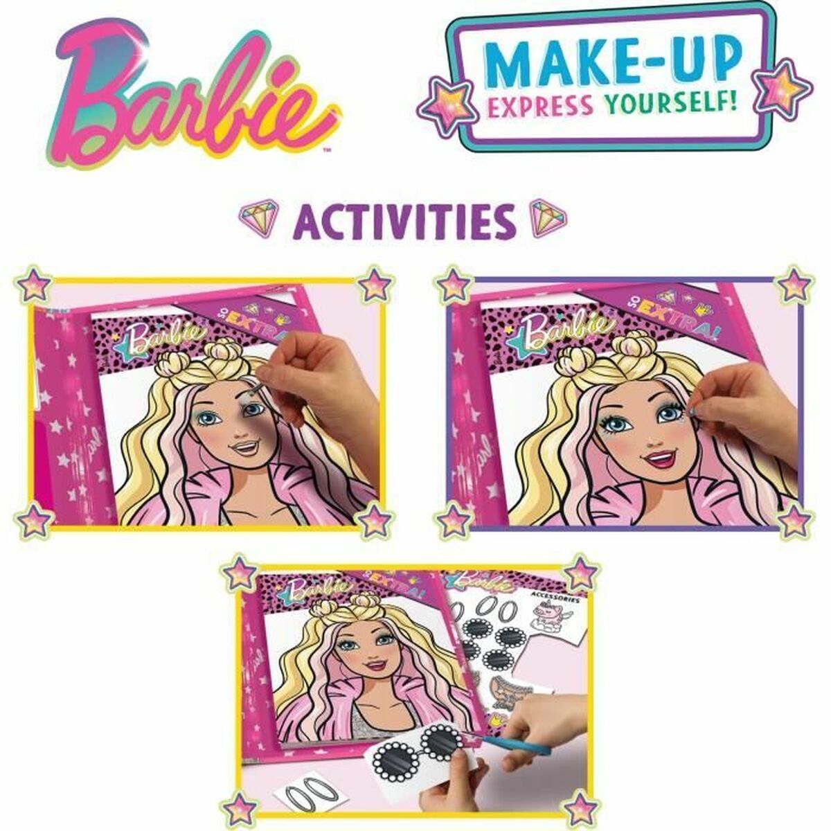 Sminkset för barn Barbie Barbie - 10