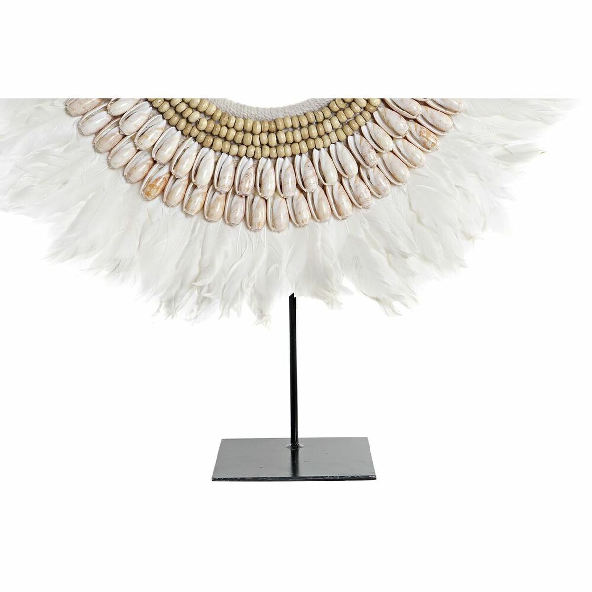 Prydnadsfigur DKD Home Decor Järn Fjäder (50 x 12,5 x 59 cm) - 8