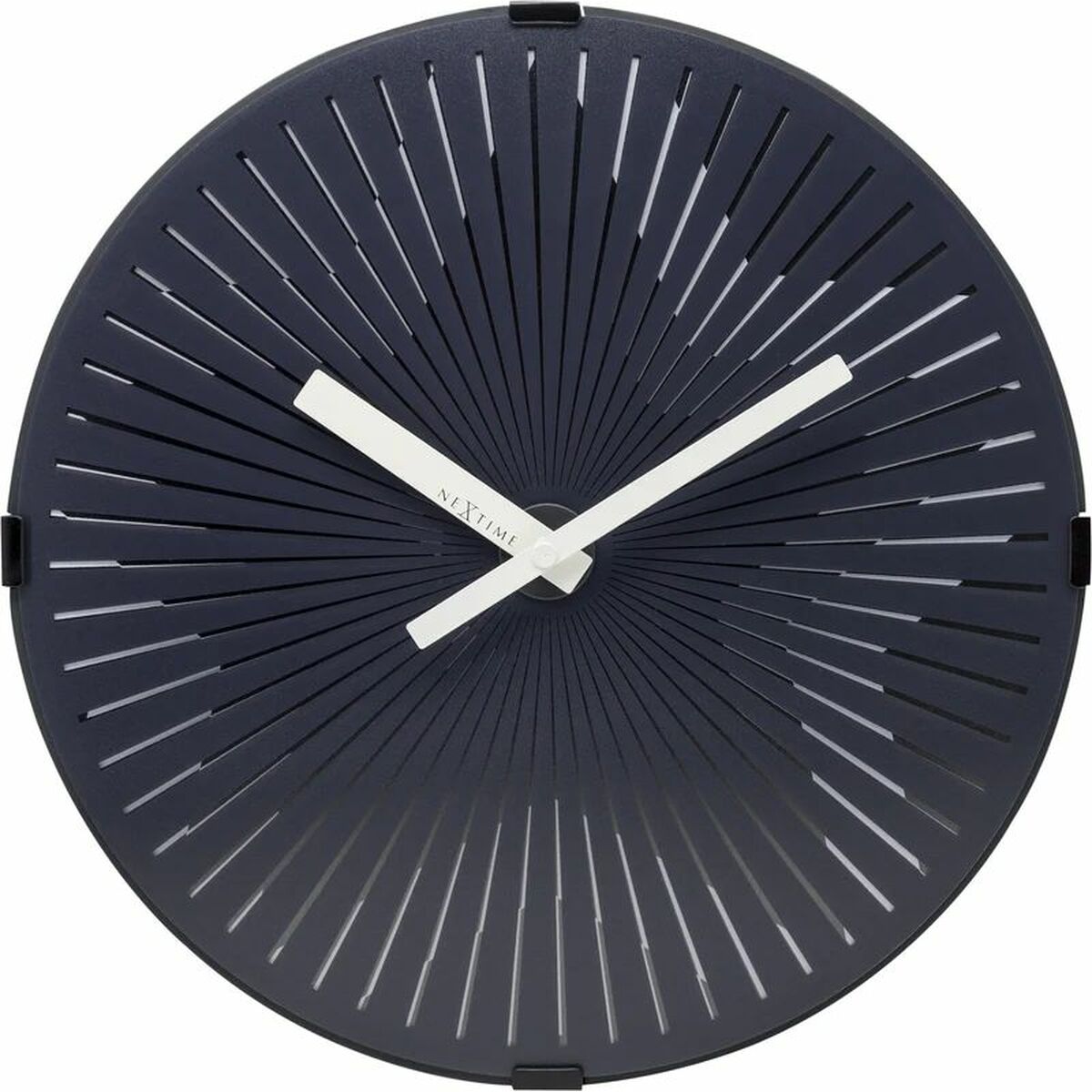 Väggklocka Nextime Svart 30 cm