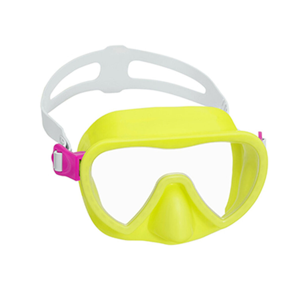 Bestway dykmask för vuxna med anatomisk rem, blandade färger +14 år strand och pool 22052 - 4