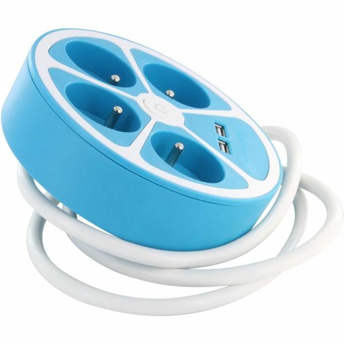 Ellist 4 Tomas-uttag med brytare Chacon 4X16 A 3680 W (1,5 m) - 2