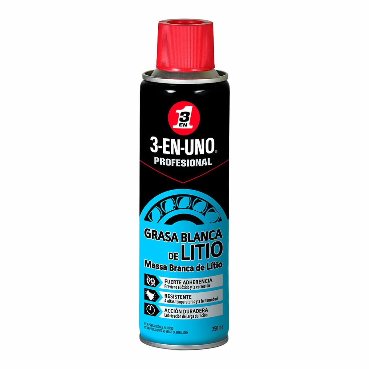 Litiumfett 3-En-Uno 34453 250 ml - 2