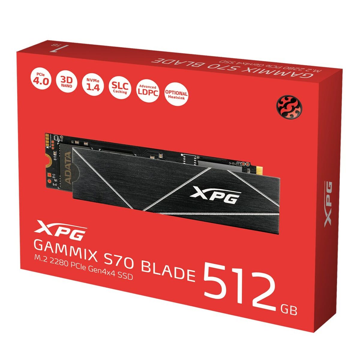 Hårddisk Adata GAMMIX S70 BLADE 512 GB SSD - 6