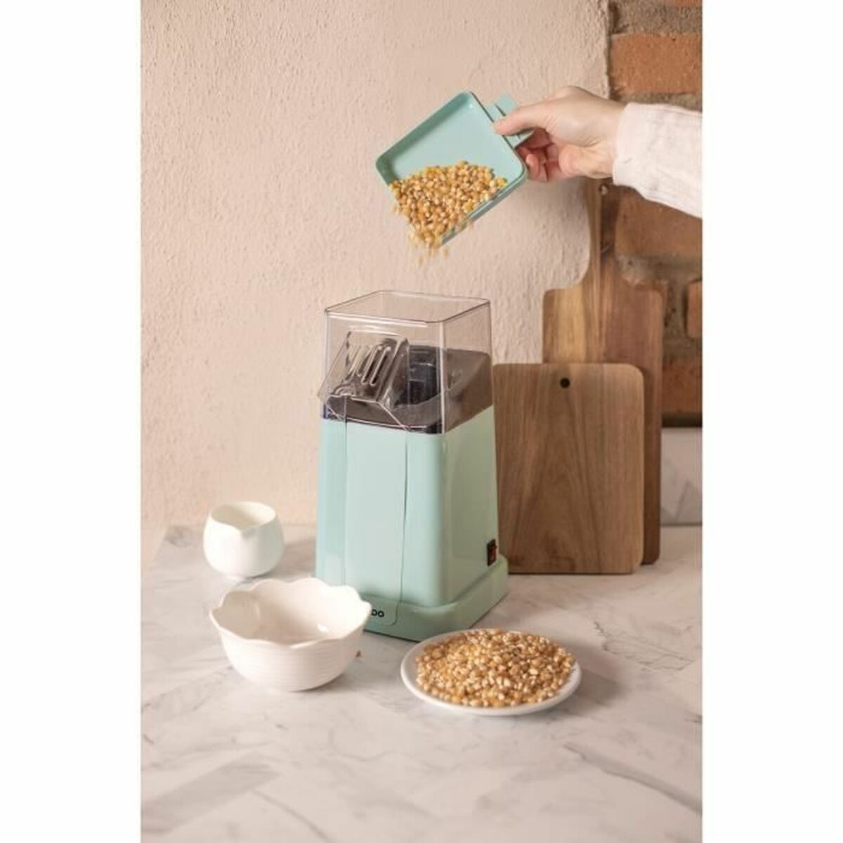 Popcornmaskin Livoo DOM497 Blå - 6