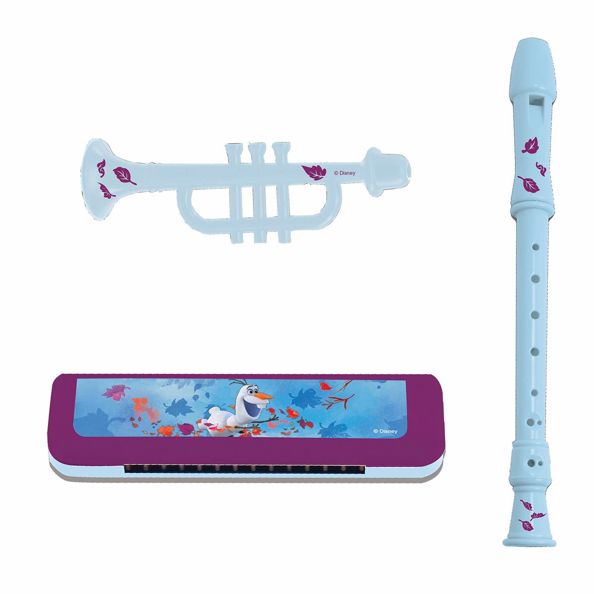 Leksak musikinstrument set Lexibook Frozen Plast 7 Delar - 5