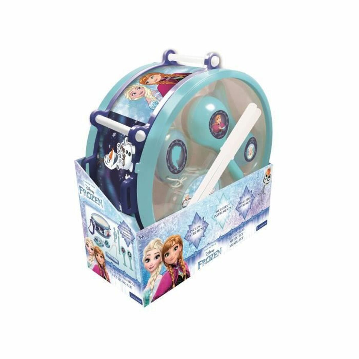 Leksak musikinstrument set Lexibook Frozen Plast 7 Delar - 8