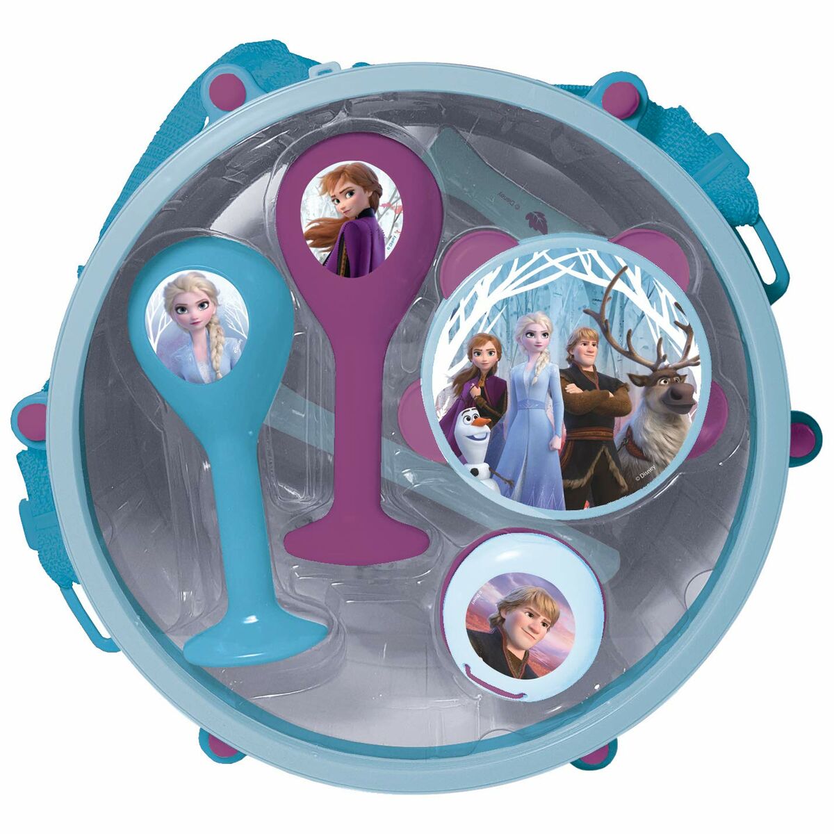 Leksak musikinstrument set Lexibook Frozen Plast 7 Delar - 6