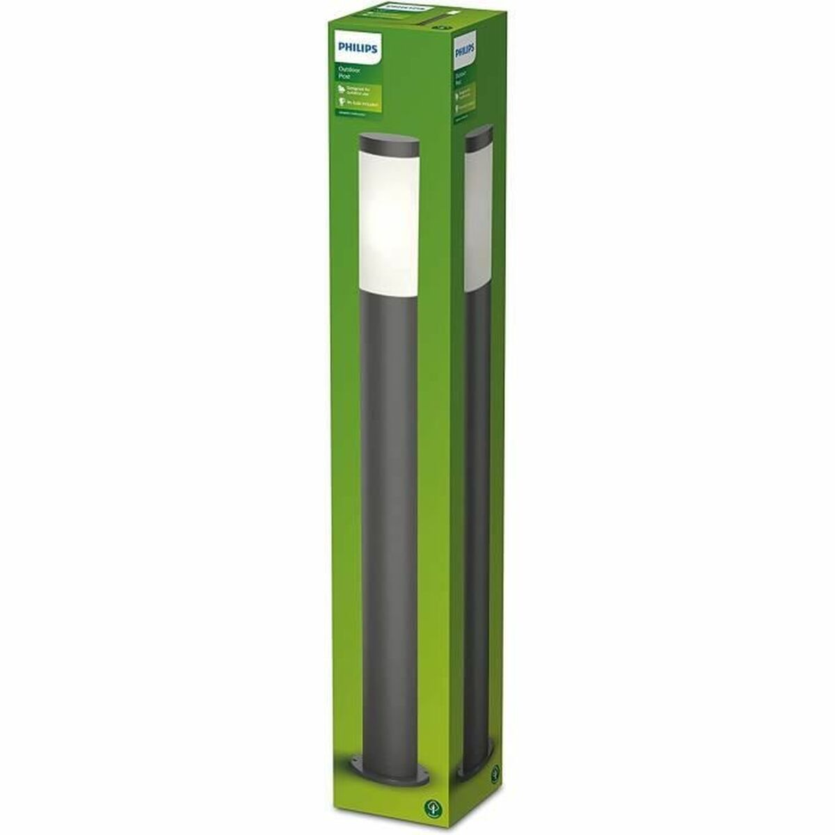 LED bollard light Philips Utrecht Antracitgrå 20 W - 4