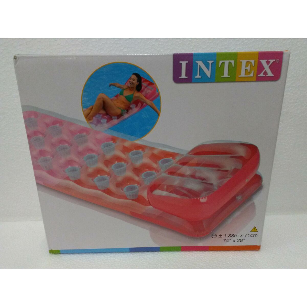 Luftmadrass Intex 18 Glas 188 x 30 x 71 cm - 15