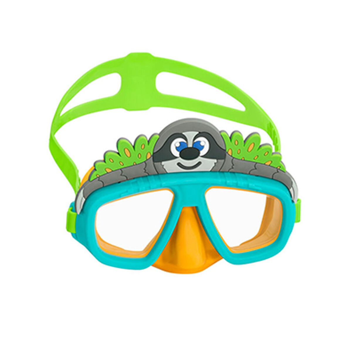 Bestway Dykmask Junior Anatomiskt Bälte Färg Blandat +7 År Strand och Pool 22059 - 3