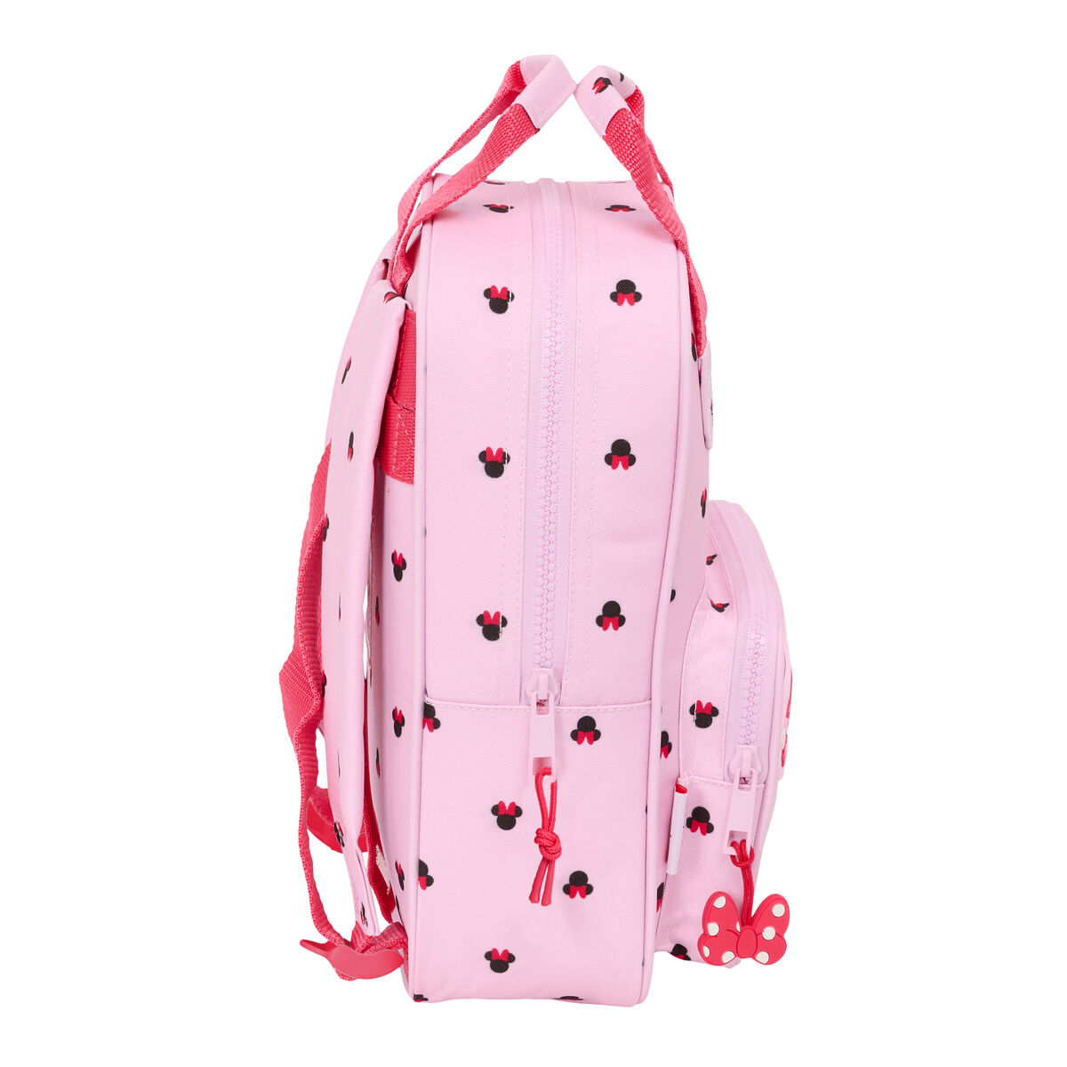 Skolryggsäck Minnie Mouse Naive Rosa 20 x 28 x 8 cm - 3