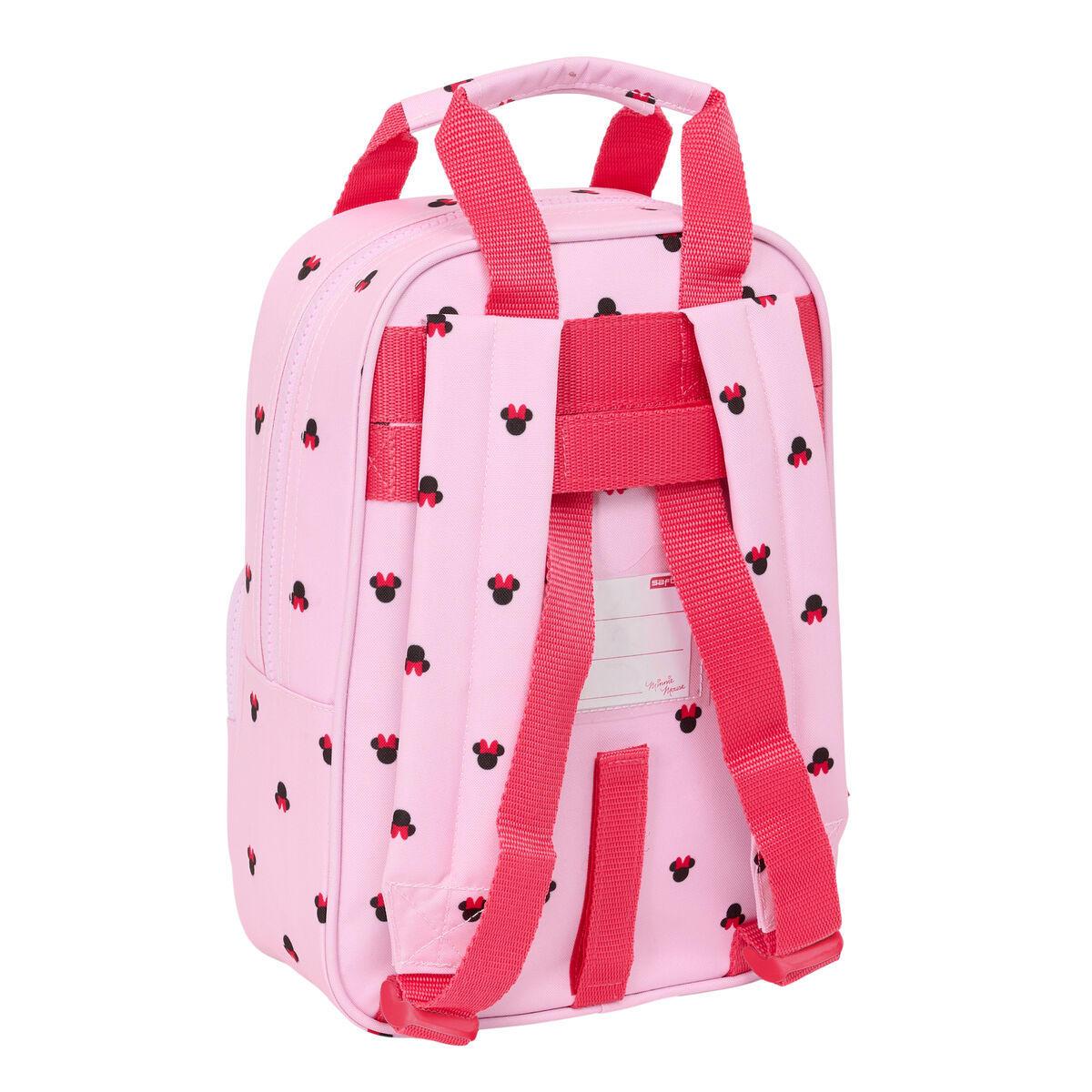 Skolryggsäck Minnie Mouse Naive Rosa 20 x 28 x 8 cm - 2