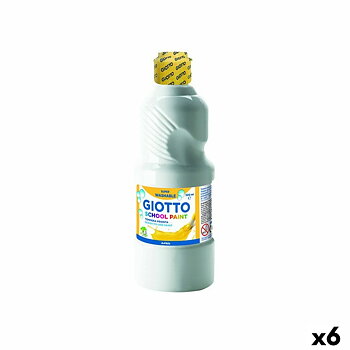 Tempera Giotto   Vit 500 ml (6 antal)