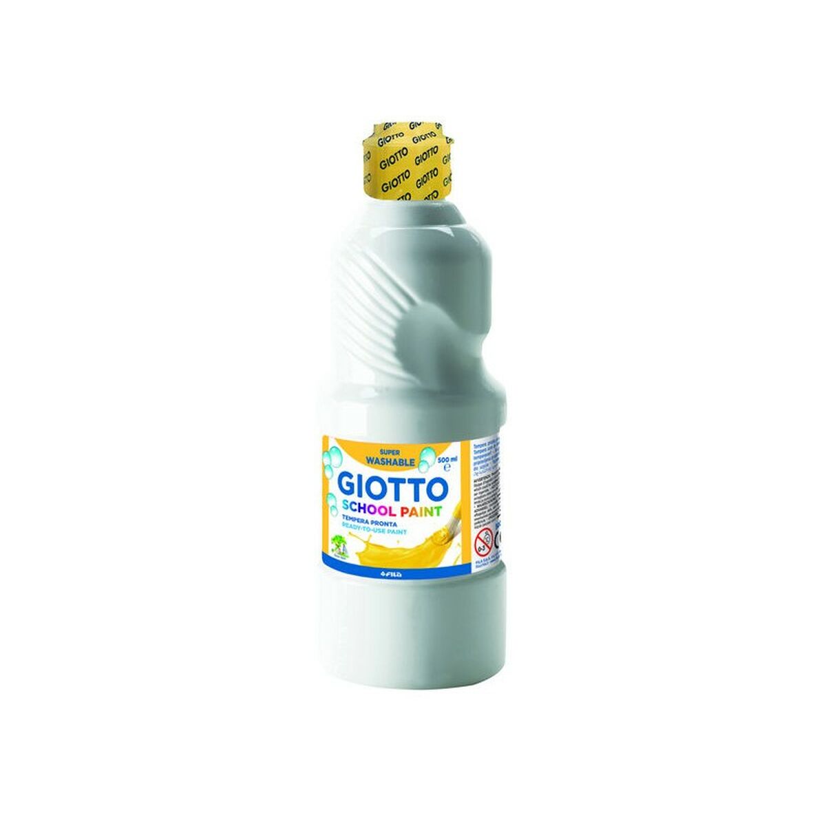 Tempera Giotto   Vit 500 ml (6 antal) - 3