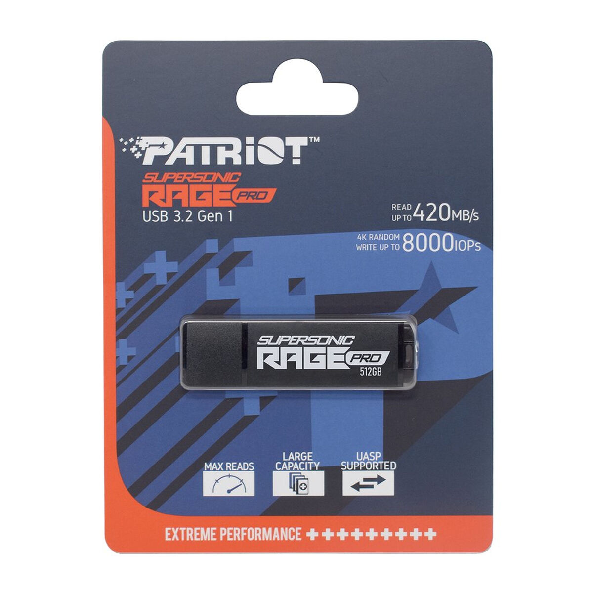 USB-minne Patriot Memory PEF512GRGPB32U Svart 512 GB - 7